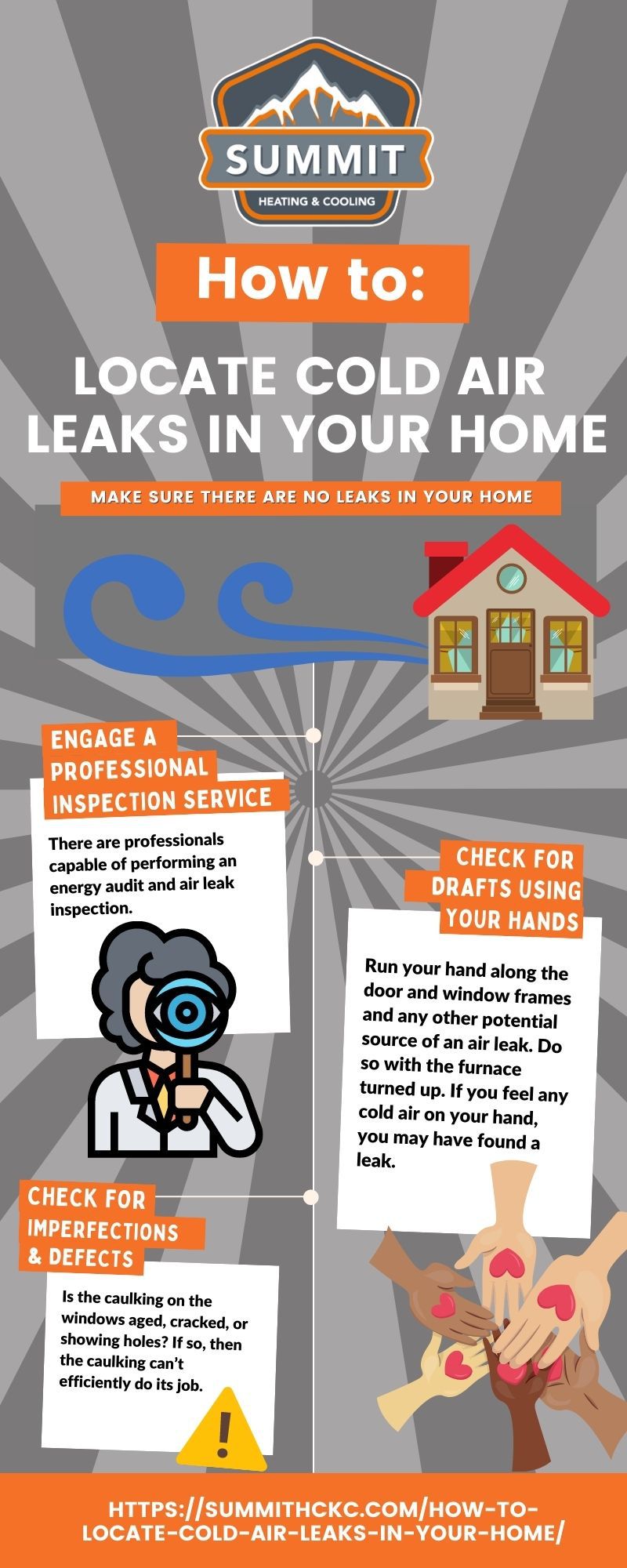 How To Locate Cold Air Leaks in Your Home